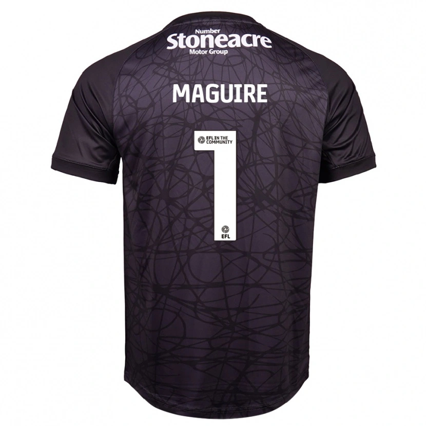 Danxen Herren Imogen Maguire #1 Trikot Schwarz Weiß Torwarttrikot 2025/26