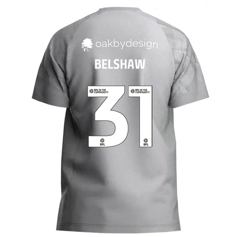 Danxen Herren James Belshaw #31 Trikot Dunkelgrau Torwarttrikot 2025/26