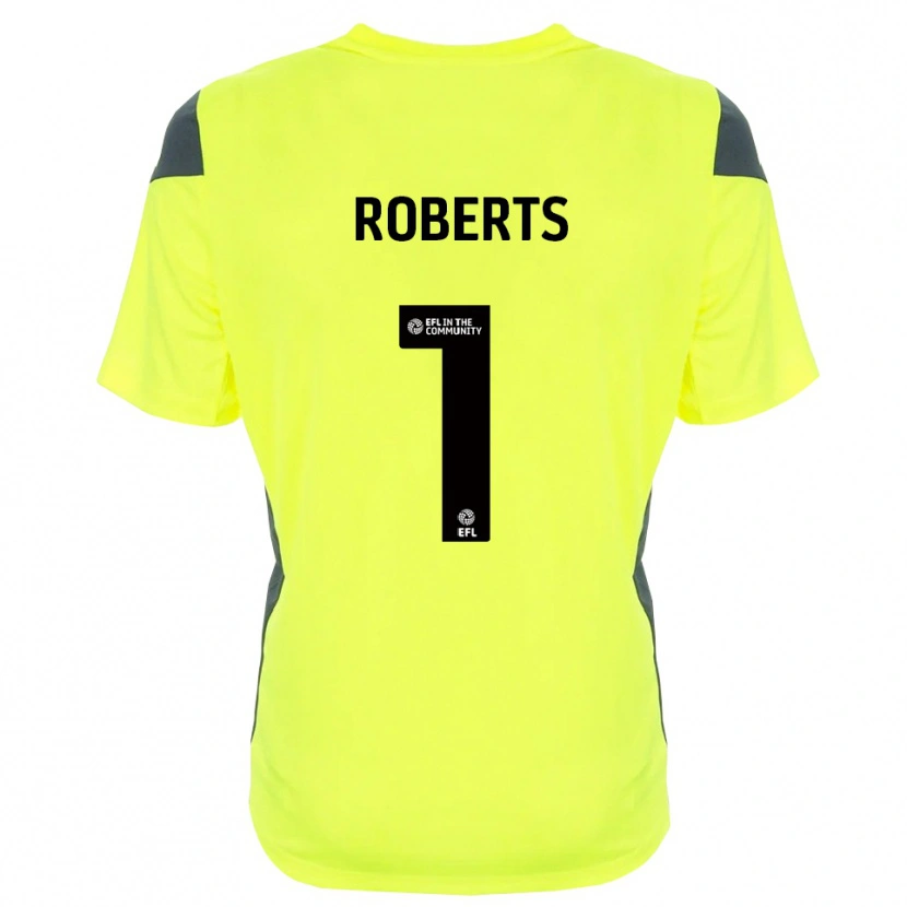 Danxen Herren Myles Roberts #1 Trikot Leuchtendes Grün Schwarz Torwarttrikot 2025/26