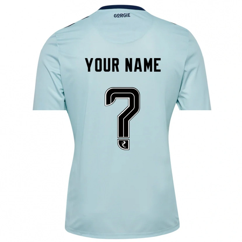 Danxen Herren Heart of Midlothian Hellblau Schwarz Trikot Torwarttrikot 2025/26