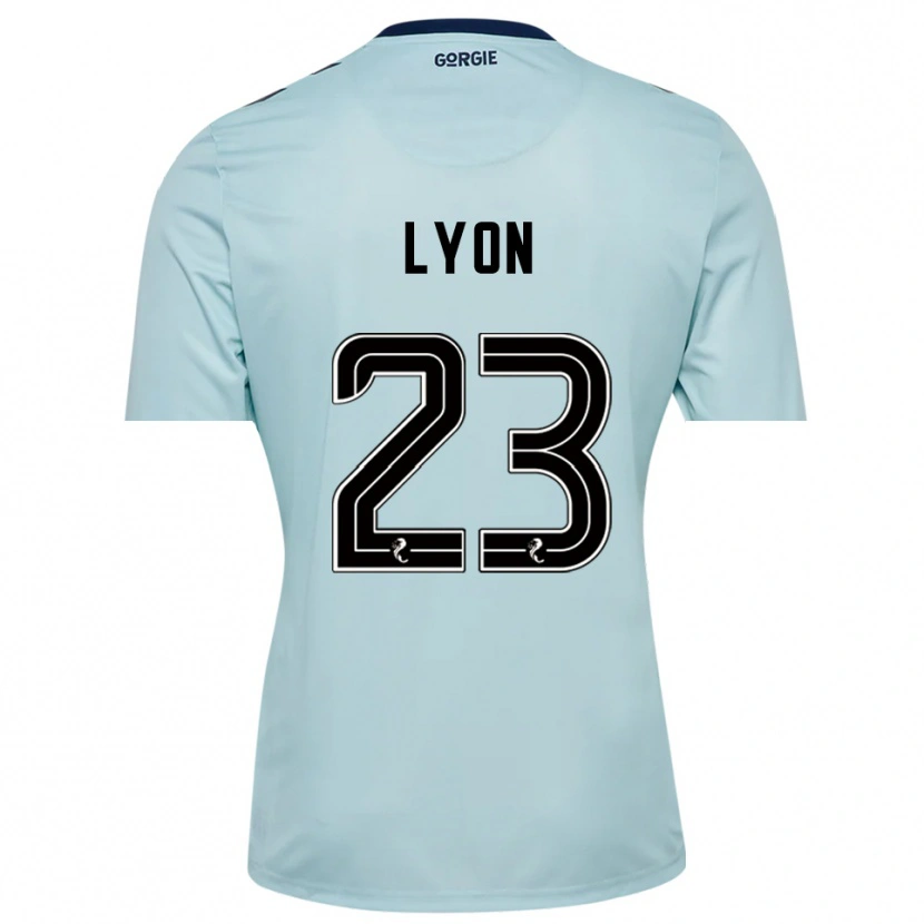 Danxen Herren Jack Lyon #23 Trikot Hellblau Schwarz Torwarttrikot 2025/26
