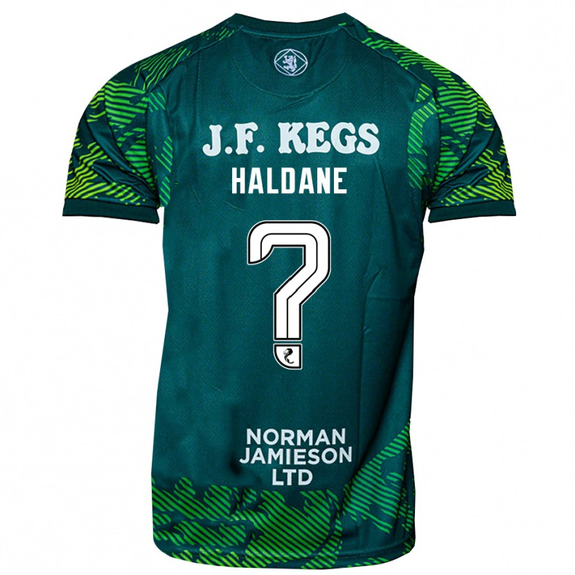 Danxen Herren Lewis Haldane #0 Trikot Grün Weiß Torwarttrikot 2025/26