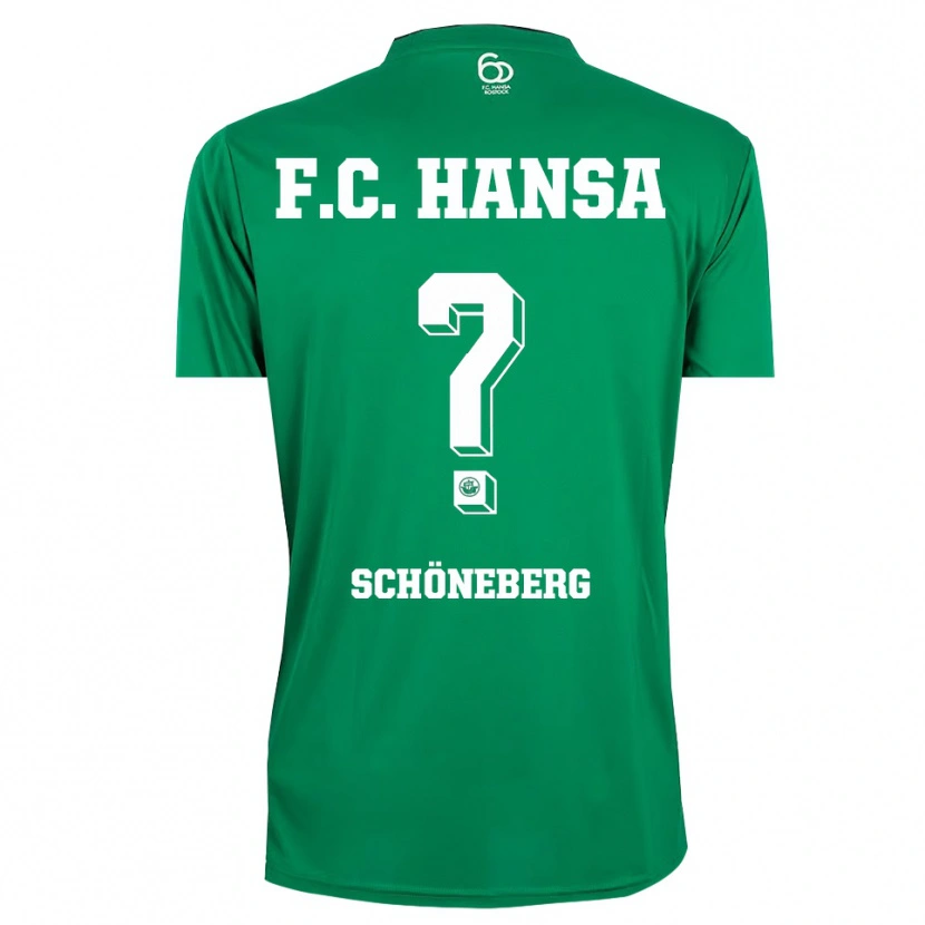 Danxen Herren Tom Schöneberg #0 Trikot Dunkelgrün Weiß Torwarttrikot 2025/26