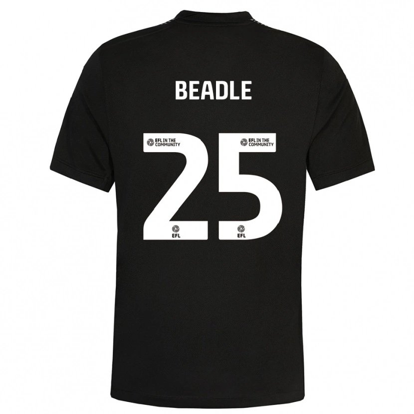 Danxen Herren James Beadle #25 Trikot Schwarz Weiß Torwarttrikot 2025/26