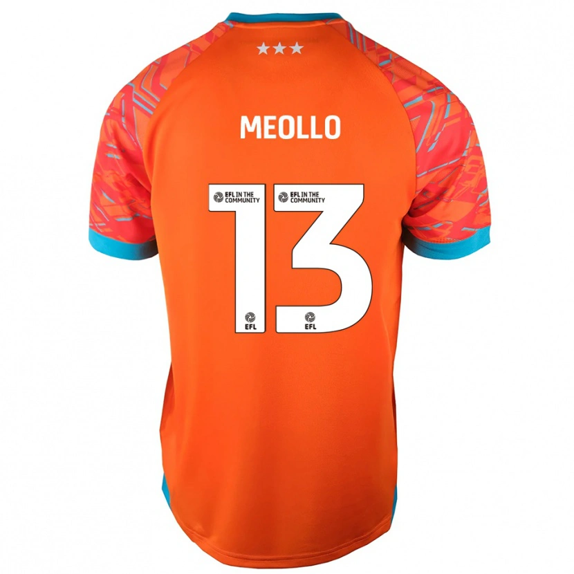 Danxen Herren Nina Meollo #13 Trikot Orange Weiß Torwarttrikot 2025/26