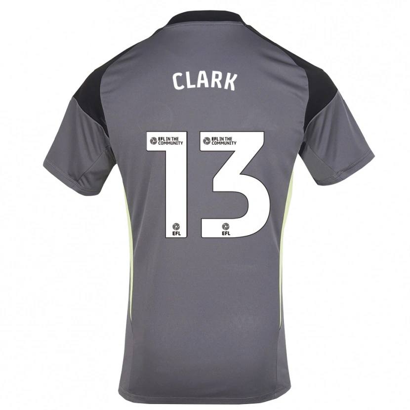 Danxen Herren Olivia Clark #13 Trikot Grau Weiß Torwarttrikot 2025/26