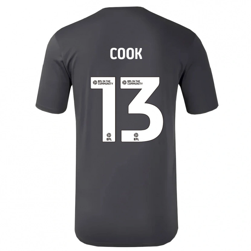 Danxen Herren Ruby Cook #13 Trikot Schwarz Weiß Torwarttrikot 2025/26