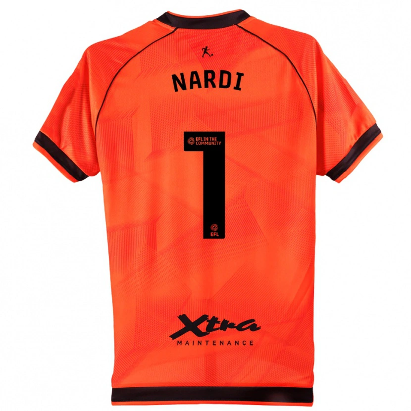 Danxen Herren Paul Nardi #1 Trikot Orange Schwarz Torwarttrikot 2025/26