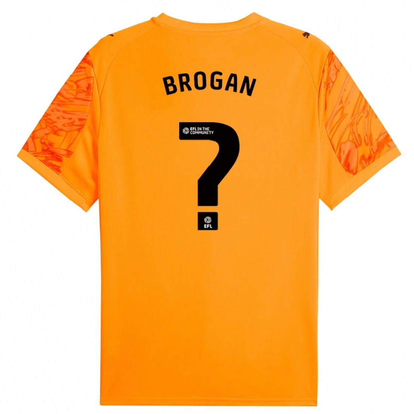 Danxen Herren Adam Brogan #0 Trikot Orange Schwarz Torwarttrikot 2025/26