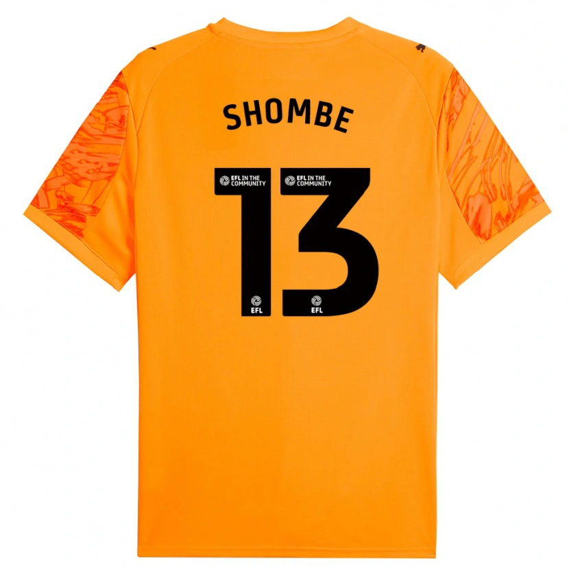 Danxen Herren Khiani Shombe #13 Trikot Orange Schwarz Torwarttrikot 2025/26