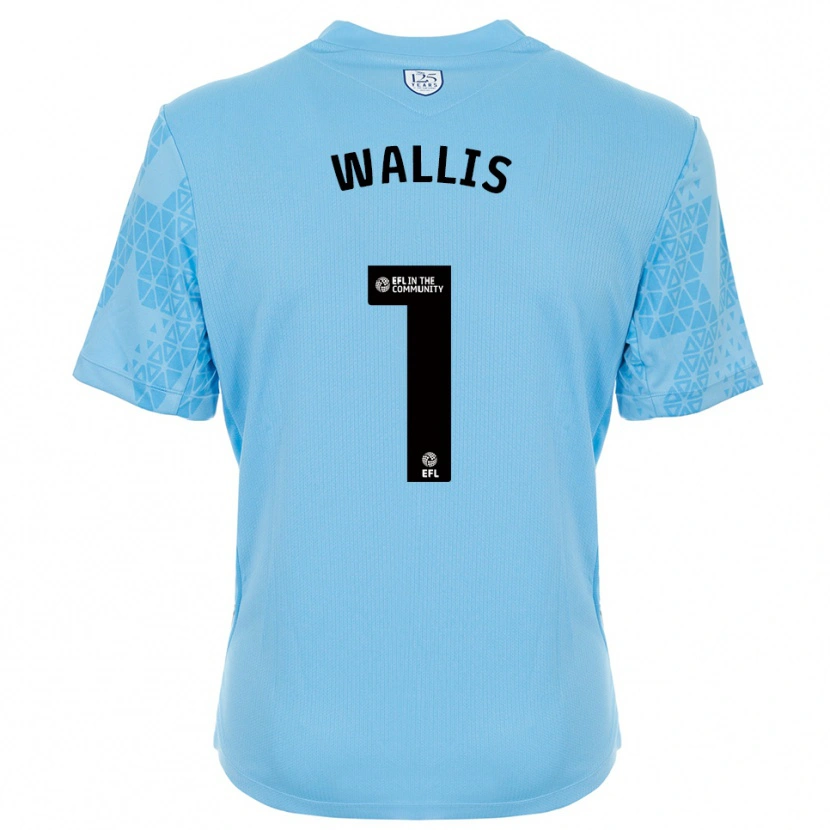 Danxen Herren Joe Wallis #1 Trikot Himmelblau Schwarz Torwarttrikot 2025/26