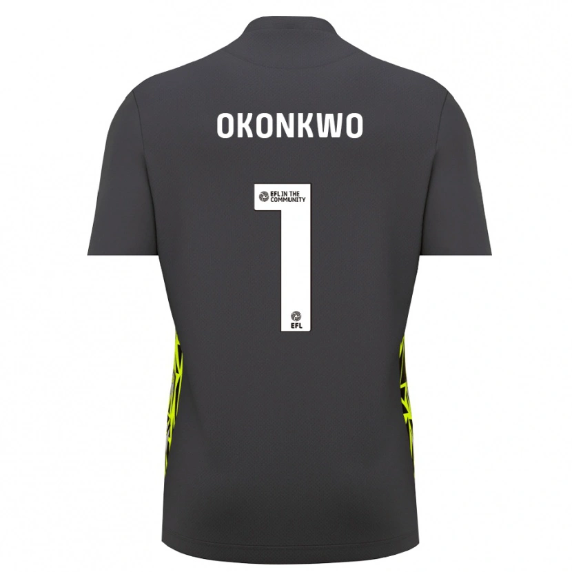 Danxen Herren Arthur Okonkwo #1 Trikot Grau Waldgrün Torwarttrikot 2025/26