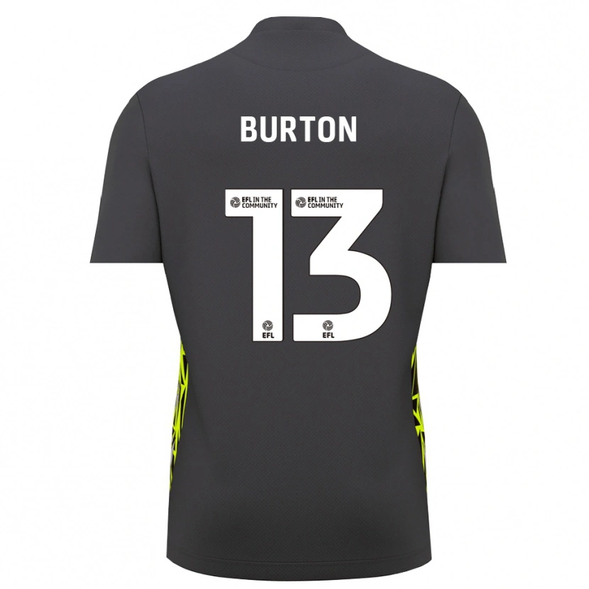 Danxen Herren Callum Burton #13 Trikot Grau Waldgrün Torwarttrikot 2025/26