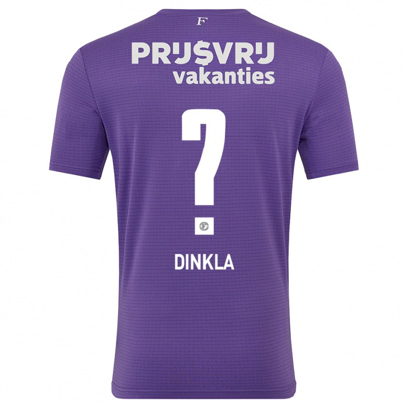 Danxen Herren Claire Dinkla #0 Trikot Violett Weiß Torwarttrikot 2025/26