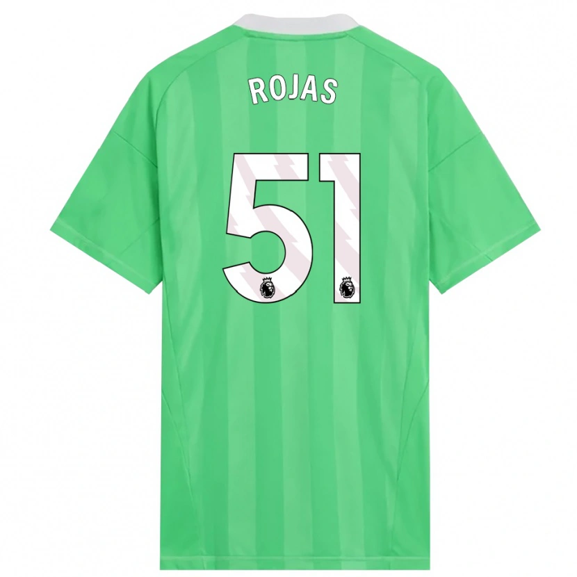 Danxen Herren Alexéi Rojas #51 Trikot Hellgrün Weiß Torwarttrikot 2025/26