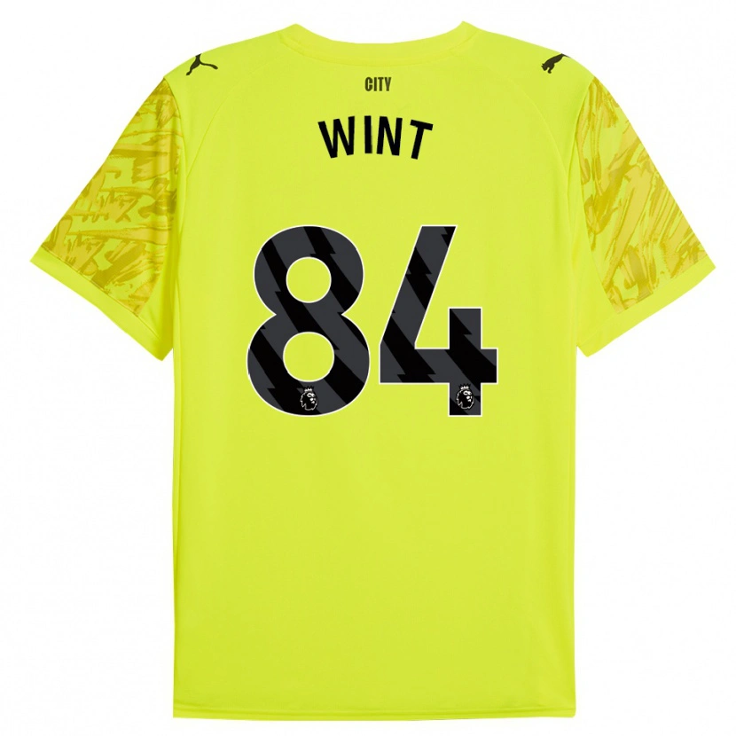 Danxen Herren Jack Wint #84 Trikot Gelb Orange Schwarz Torwarttrikot 2025/26