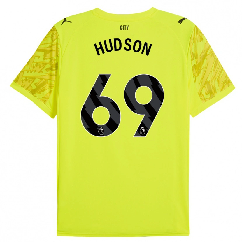 Danxen Herren Max Hudson #69 Trikot Gelb Orange Schwarz Torwarttrikot 2025/26