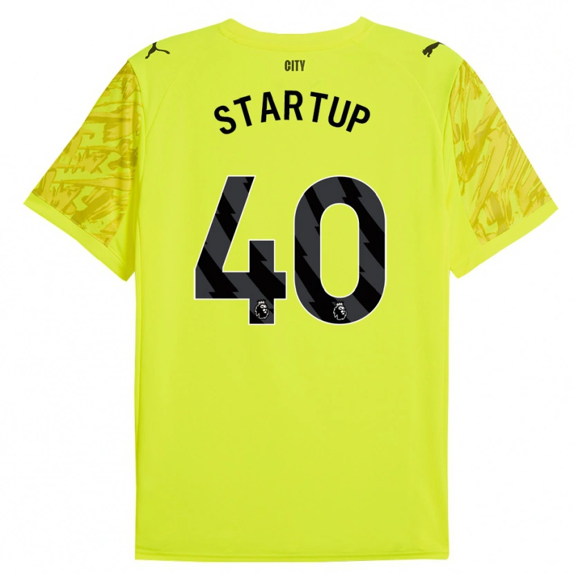 Danxen Herren Katie Startup #40 Trikot Gelb Orange Schwarz Torwarttrikot 2025/26