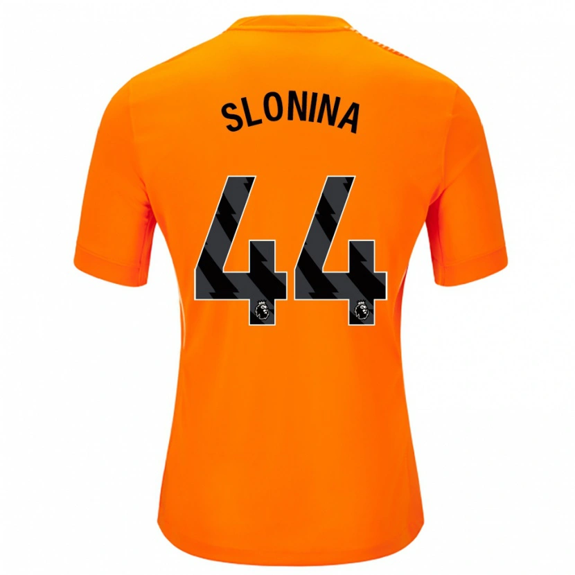 Danxen Herren Gabriel Slonina #44 Trikot Orange Schwarz Torwarttrikot 2025/26