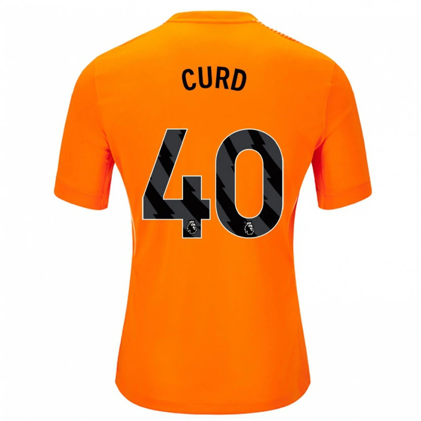 Danxen Herren Ted Curd #40 Trikot Orange Schwarz Torwarttrikot 2025/26