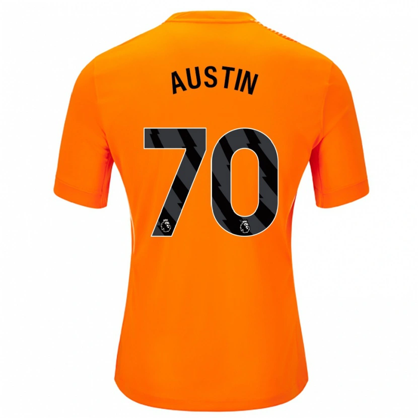 Danxen Herren Jack Austin #70 Trikot Orange Schwarz Torwarttrikot 2025/26