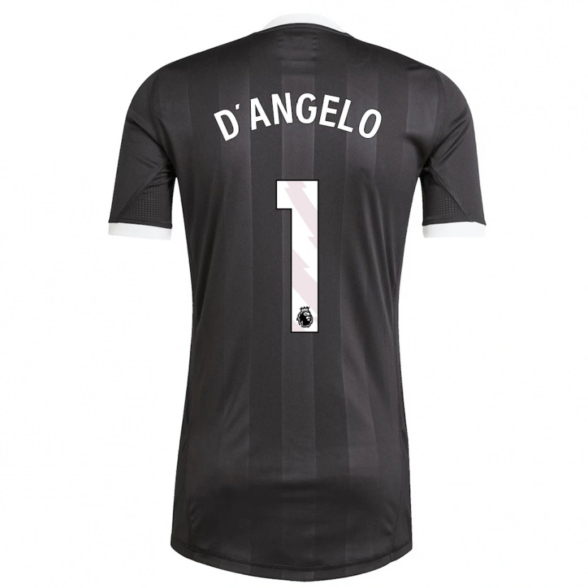 Danxen Herren Sabrina D'angelo #1 Trikot Schwarz Weiß Torwarttrikot 2025/26