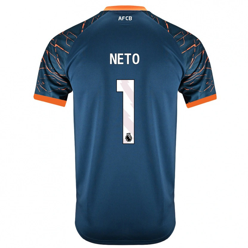 Danxen Herren Neto #1 Trikot Dunkles Schieferblau Torwarttrikot 2025/26