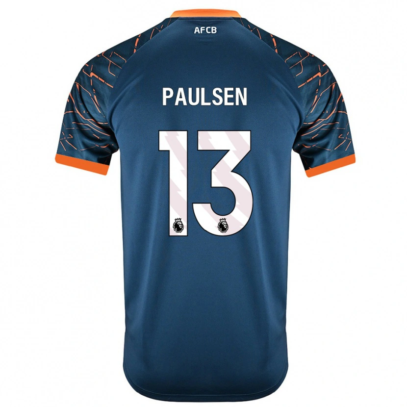 Danxen Herren Alex Paulsen #13 Trikot Dunkles Schieferblau Torwarttrikot 2025/26
