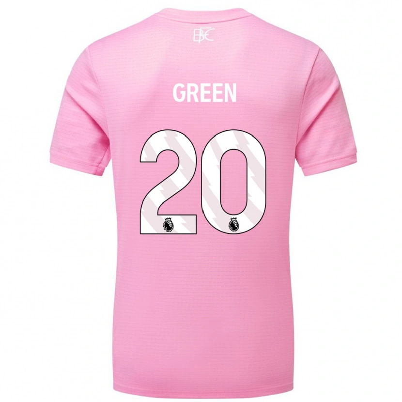 Danxen Herren Etienne Green #20 Trikot Rosa Weiß Torwarttrikot 2025/26
