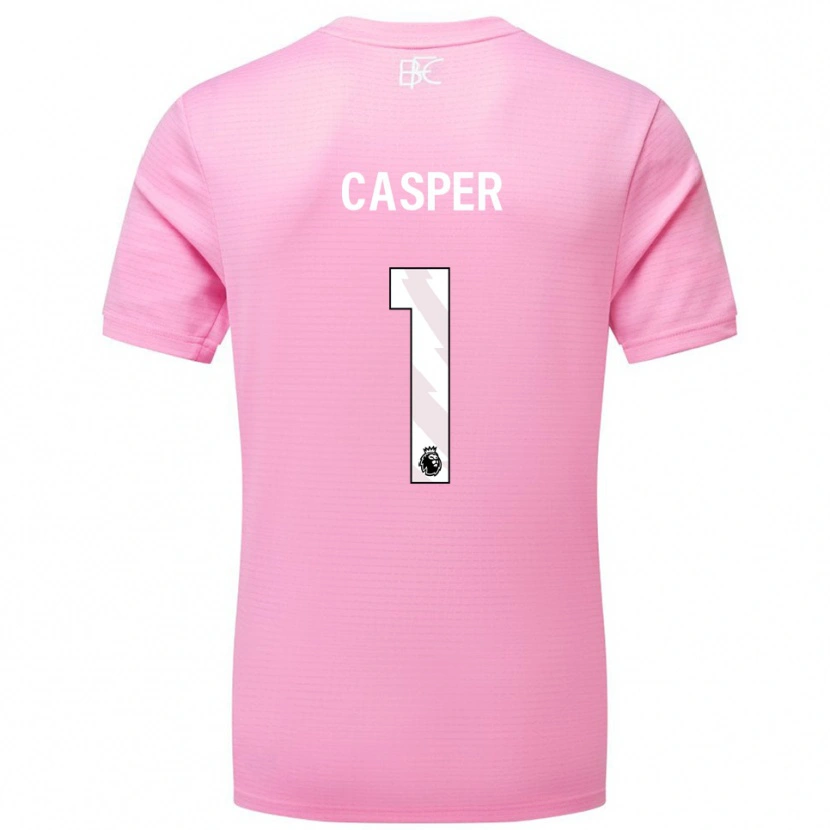 Danxen Herren Charlie Casper #1 Trikot Rosa Weiß Torwarttrikot 2025/26