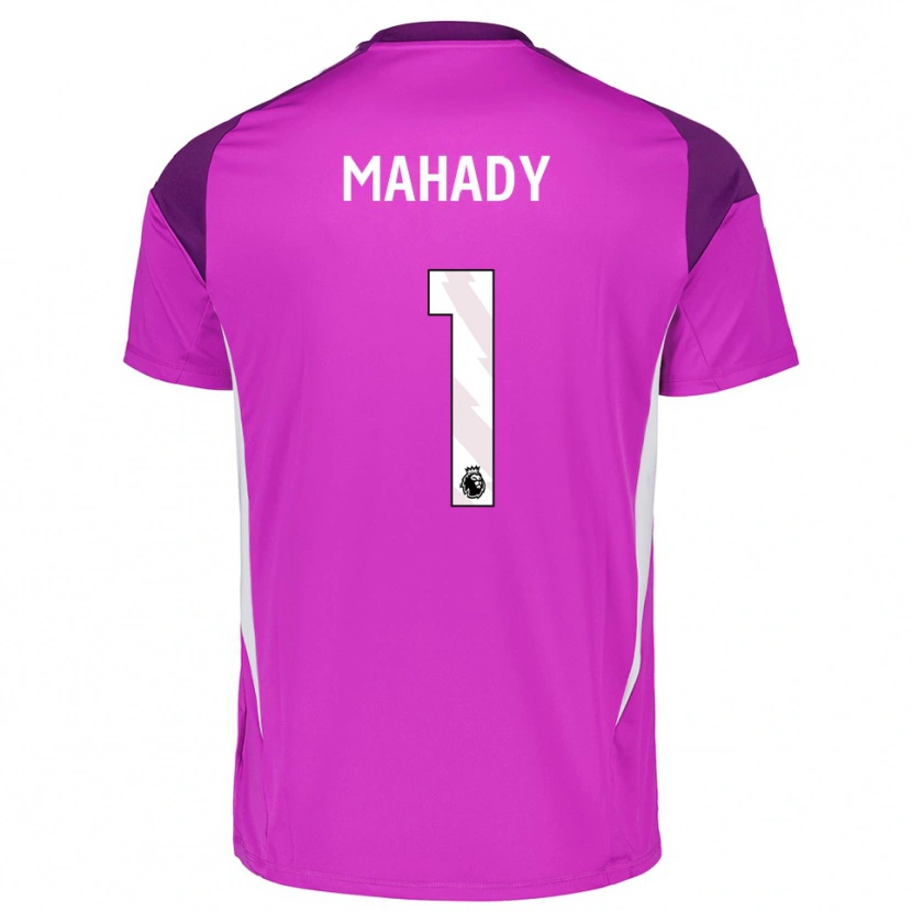 Danxen Herren Rory Mahady #1 Trikot Violett Weiß Torwarttrikot 2025/26