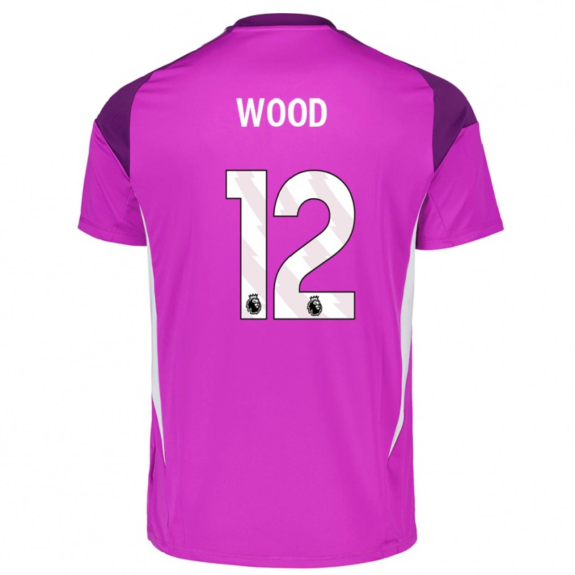 Danxen Herren Oliver Wood #12 Trikot Violett Weiß Torwarttrikot 2025/26
