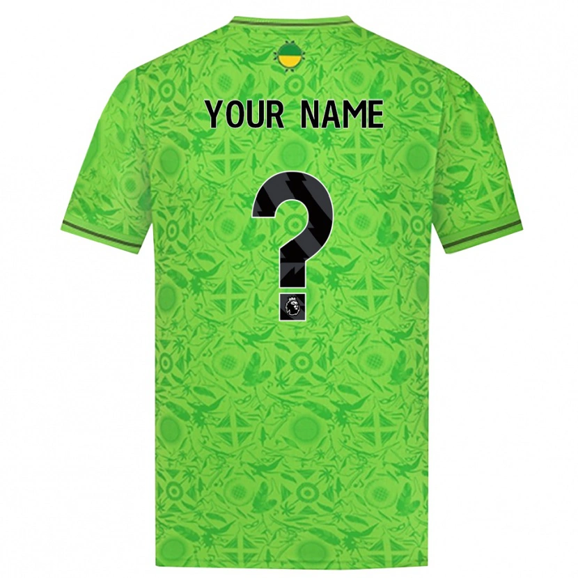 Danxen Herren Wolverhampton Wanderers Grün Schwarz Trikot Torwarttrikot 2025/26