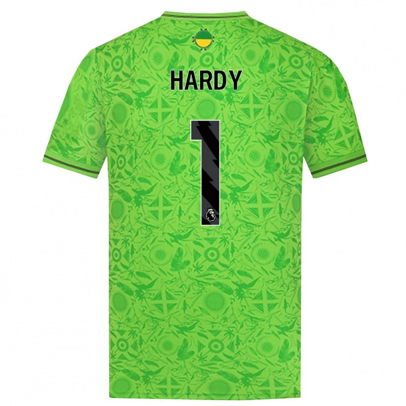 Danxen Herren George Hardy #1 Trikot Grün Schwarz Torwarttrikot 2025/26