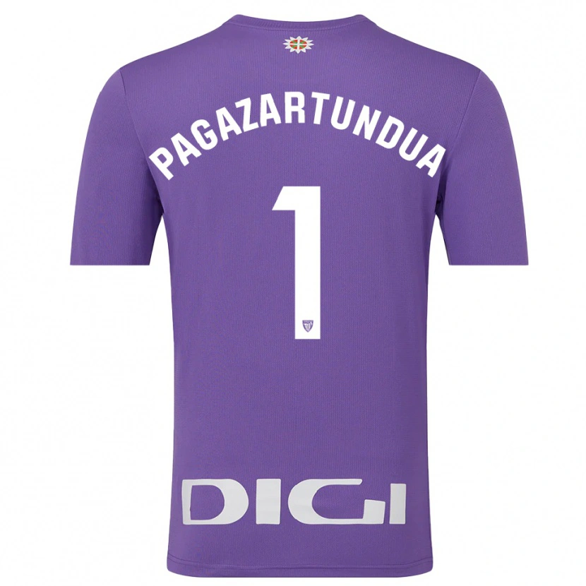 Danxen Herren Iker Pagazartundua #1 Trikot Violett Weiß Torwarttrikot 2025/26