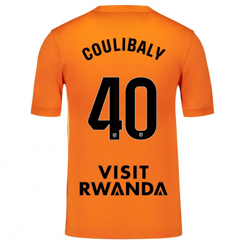 Danxen Herren Izan Coulibaly #40 Trikot Orange Schwarz Torwarttrikot 2025/26