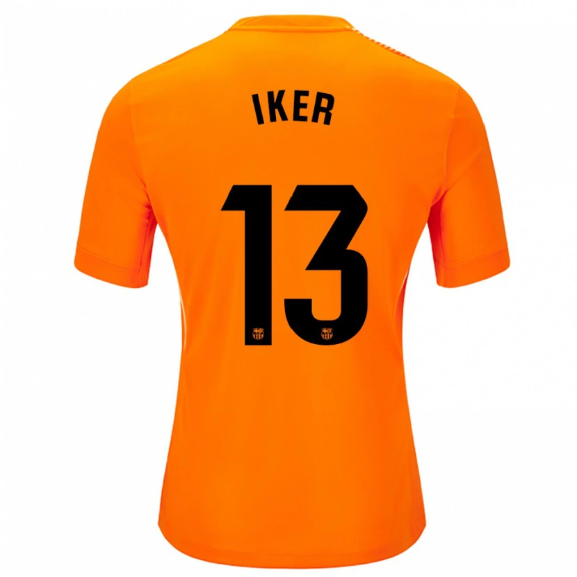 Danxen Herren Iker Rodríguez #13 Trikot Orange Schwarz Torwarttrikot 2025/26