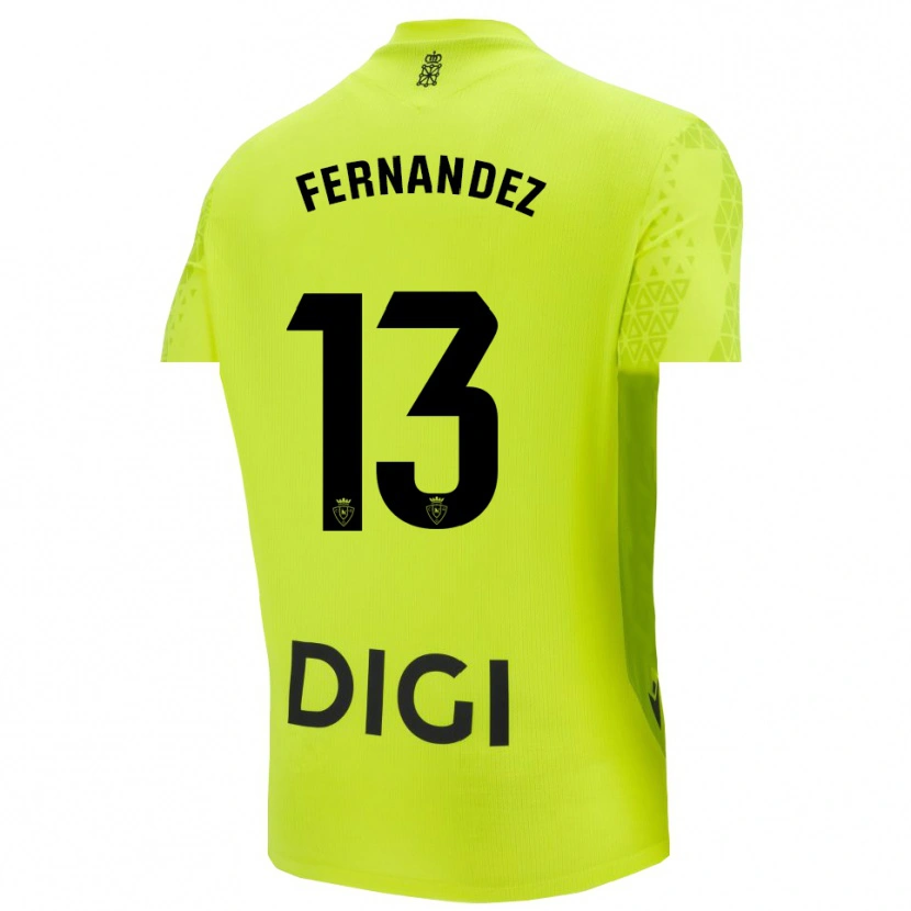 Danxen Herren Aitor Fernández #13 Trikot Leuchtgrün Torwarttrikot 2025/26