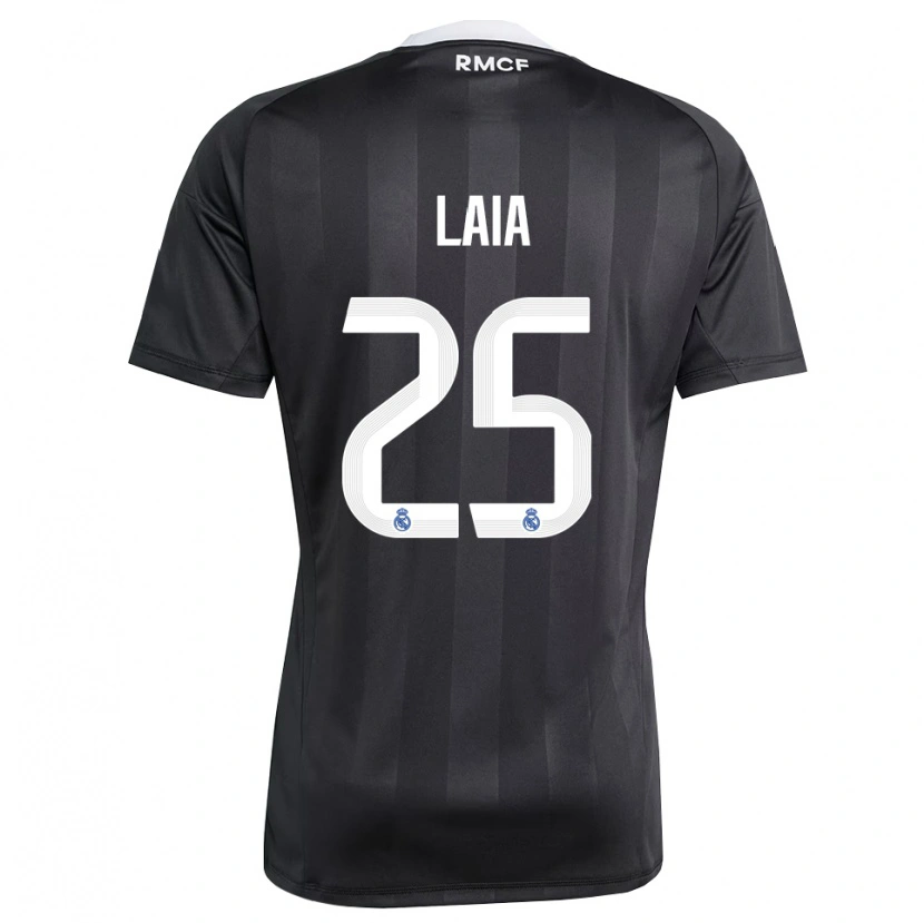 Danxen Herren Laia López De La Morena #25 Trikot Schwarz Weiß Torwarttrikot 2025/26