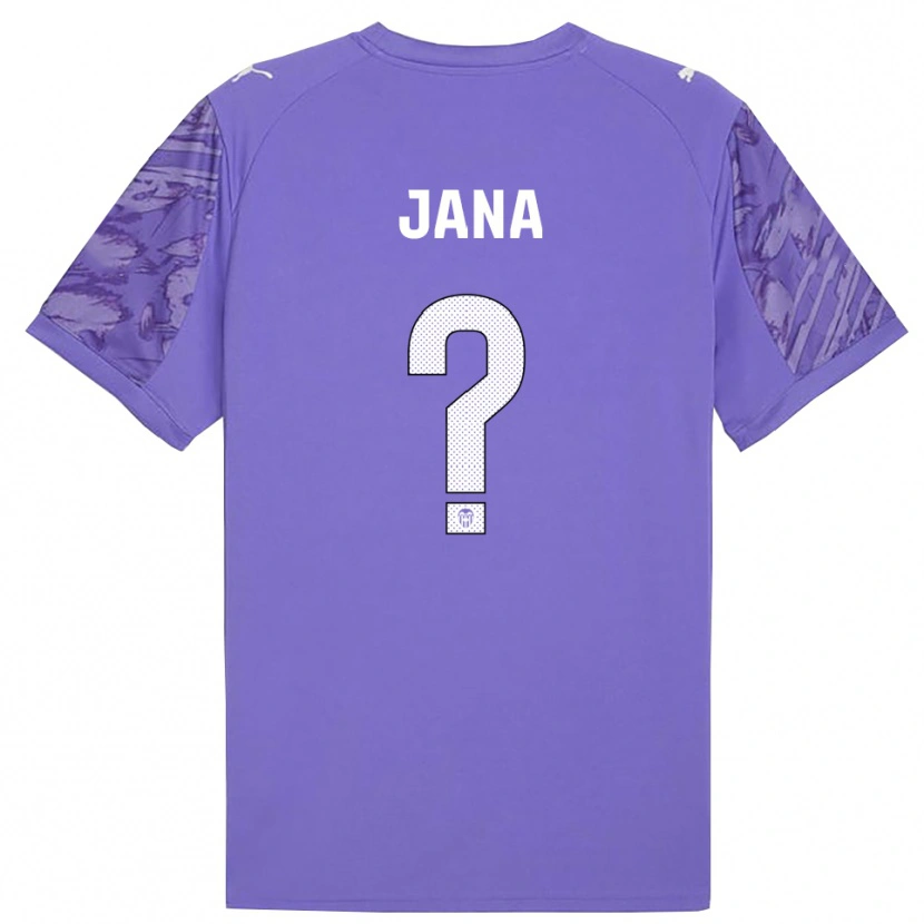Danxen Herren Jana Xin Henseler Gallego #0 Trikot Flieder Weiß Torwarttrikot 2025/26