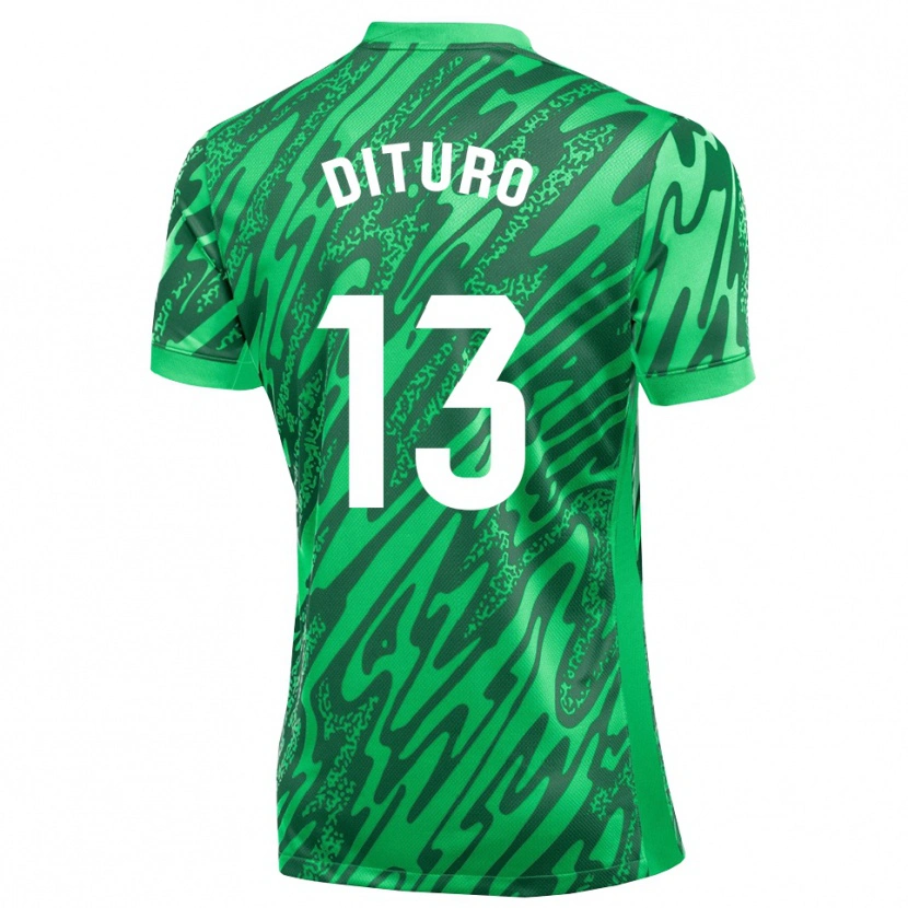 Danxen Herren Matías Dituro #13 Trikot Dunkelgrün Weiß Torwarttrikot 2025/26