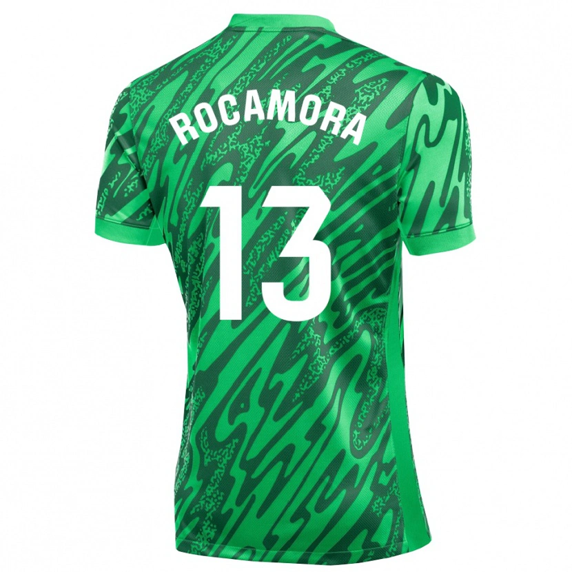 Danxen Herren María Rocamora Díaz #13 Trikot Dunkelgrün Weiß Torwarttrikot 2025/26