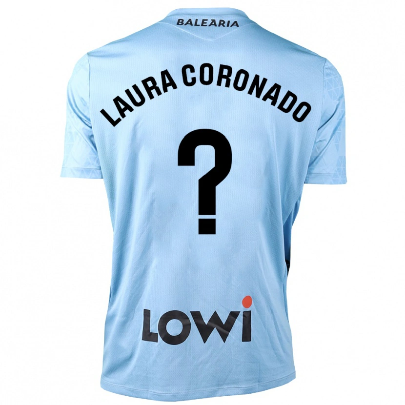 Danxen Herren Laura Coronado Vilchez #0 Trikot Hellblau Schwarz Torwarttrikot 2025/26