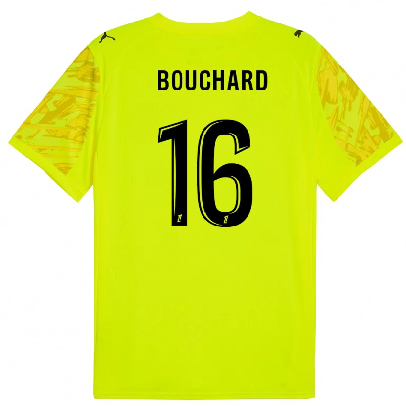 Danxen Herren Ambre Bouchard #16 Trikot Leuchtgrün Schwarz Torwarttrikot 2025/26
