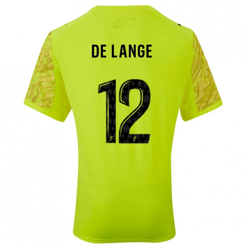 Danxen Herren Jeffrey de Lange #12 Trikot Leuchtgrün Schwarz Torwarttrikot 2025/26