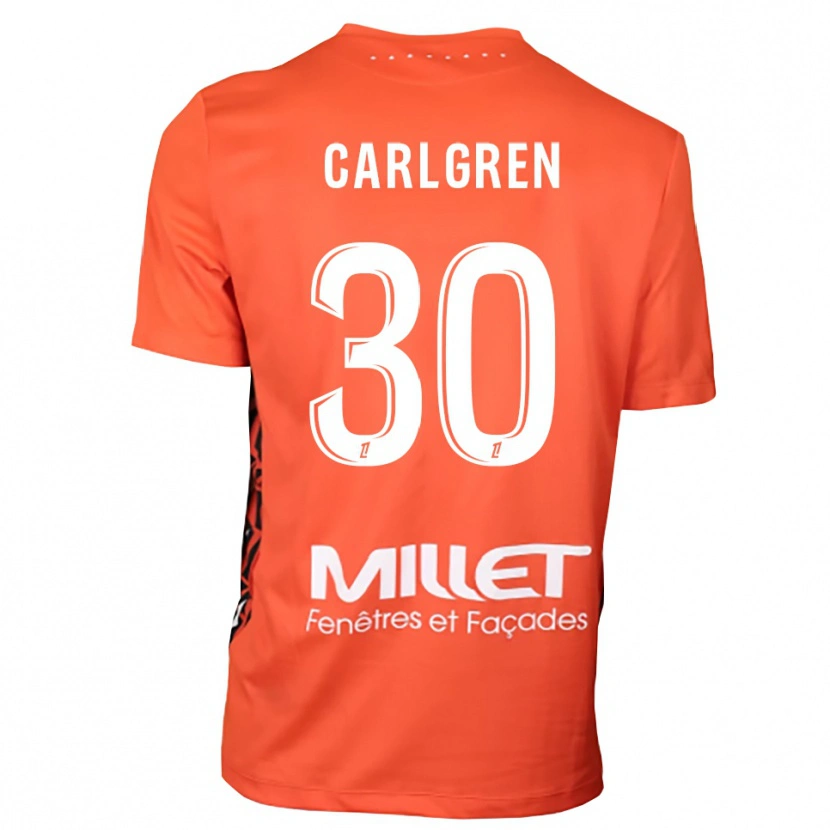 Danxen Herren Patrik Carlgren #30 Trikot Orange Weiß Torwarttrikot 2025/26