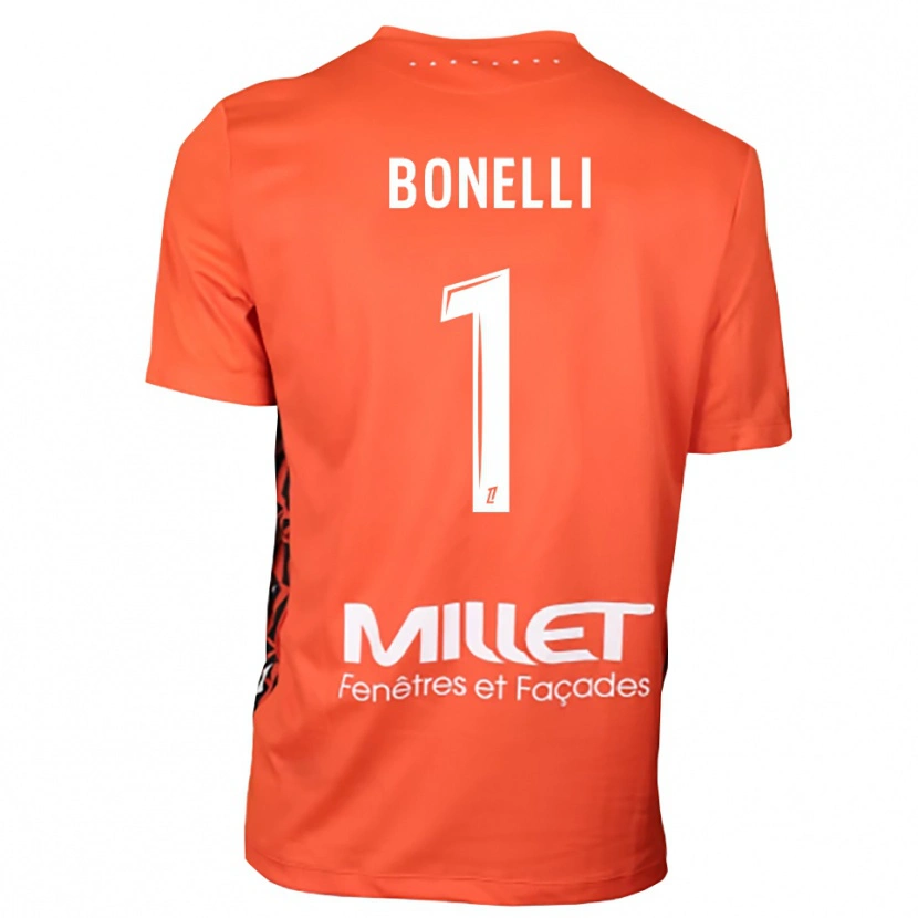 Danxen Herren Lucas Bonelli #1 Trikot Orange Weiß Torwarttrikot 2025/26
