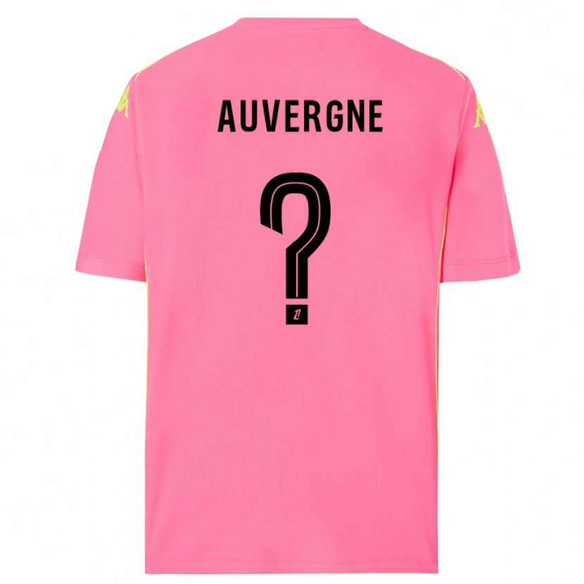 Danxen Herren Dorian Auvergne #0 Trikot Knallpink Schwarz Torwarttrikot 2025/26
