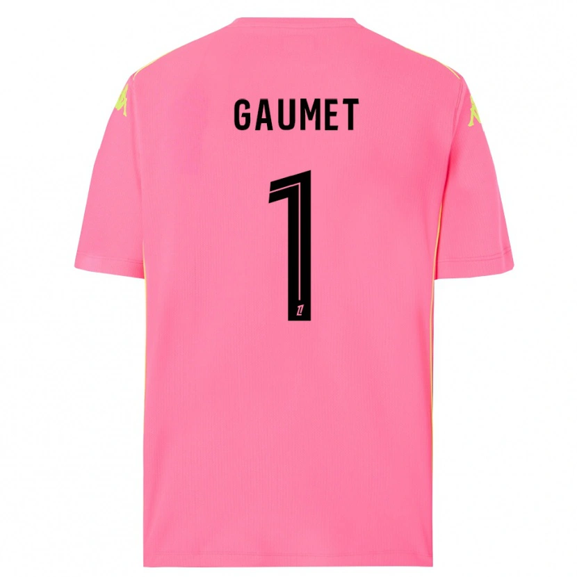 Danxen Herren Noa Gaumet #1 Trikot Knallpink Schwarz Torwarttrikot 2025/26