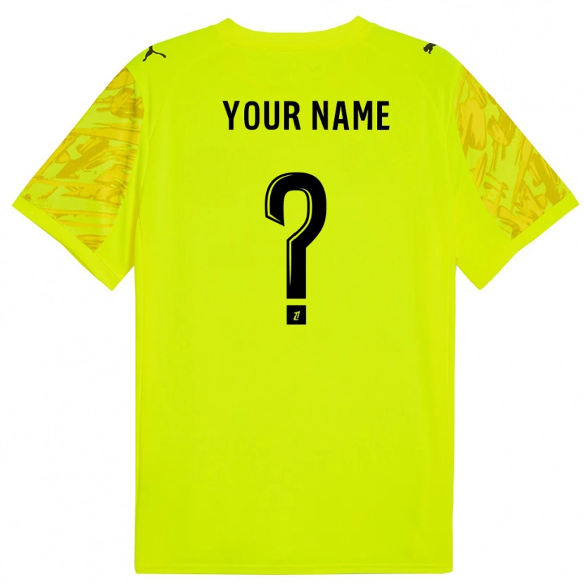 Danxen Herren Stade Rennais FC Leuchtgrün Gelb Trikot Torwarttrikot 2025/26